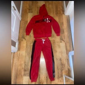 Calvin Klein Hoodie and Sweat Pants